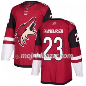 Dresovi Arizona Coyotes Oliver Ekman-Larsson 23 Adidas 2017-2018 Maroon Authentic - Muške